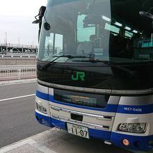 何社かで共同運航ですが今回はJRバスでした