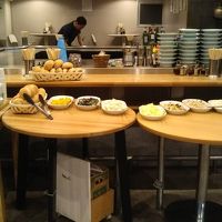 無料の朝食はこんな感じです