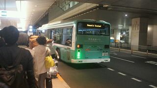 早朝でも混んでいる