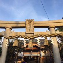小さな神社です。