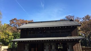 五右衛門風呂が印象的である