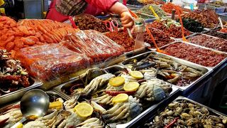 ソウルのうまいもの通り