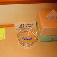 喫煙室でした。