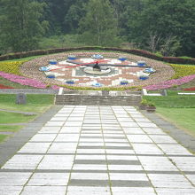 開放感のある公園