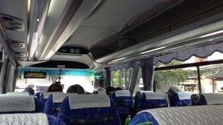 金沢駅から白山への登山バスで利用しました