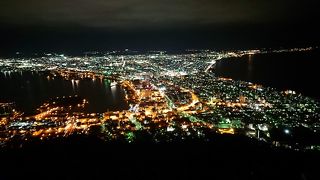 夜景を楽しみました