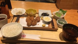 牡蠣フライ御膳！