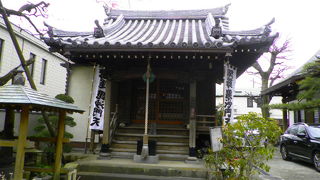 毘沙門天堂をもつ日蓮宗の古刹