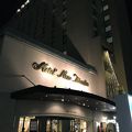 湯田温泉の中心のホテル