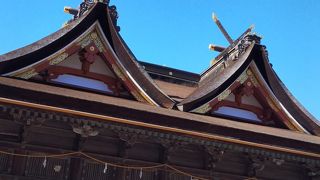 歴史ある神社です