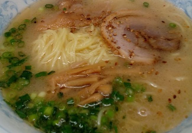 あっさりのとんこつラーメン