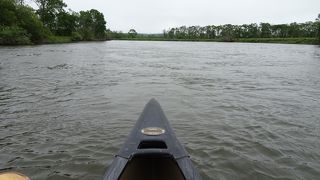 カヌーで川下り