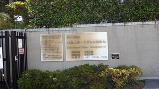 落ち着いた庭を歩かせて貰いました。