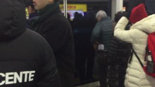 乗り換えでかなり歩く