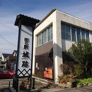 奈良高取町城跡の街の駅