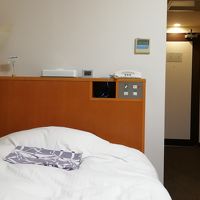 宿泊したシングルルームです