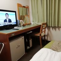 宿泊したシングルルームです