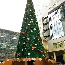 あまりこてっとしていなくて良い感じのツリーでした。