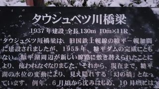 タウシュベツ川橋梁 