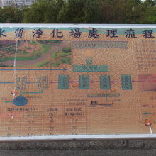 &#27304;仔林&#22500;濕地公園、ろ過施設、説明