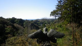 天気が良ければ絶景が望めます。