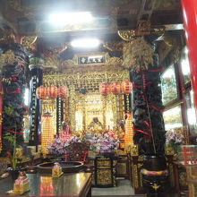 新吉荘北極殿の内部