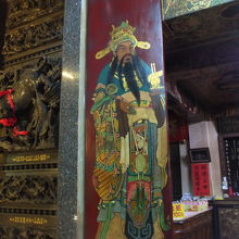 新吉荘北極殿の内部