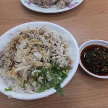 &#38622;肉飯大、つけダレ