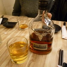 今日はウイスキー
