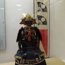 藩主の武具などが展示