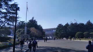 外観が見えてきている