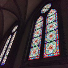 素敵なステンドグラス。