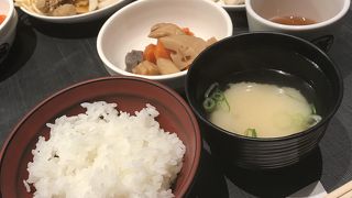 和な朝食