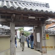 知多四国第３４番札所のお寺です。