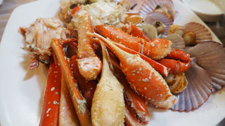 美味しい蟹を食べに！