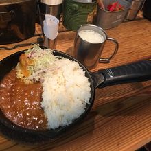 モーニングベジカレーご飯大盛