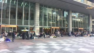 日曜日に覗きました！