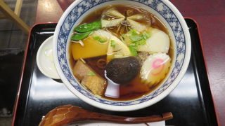 老舗店のそばを食べました