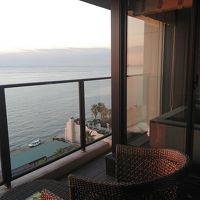 テラスと半露天風呂