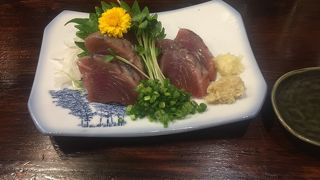 とろカツオ、秋刀魚塩焼き、湯豆腐を焼酎で！