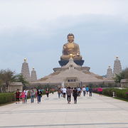 仏陀記念館は、とにかくスケールが大きくてびっくりしました。