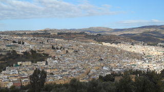 フェズの街が見渡せます