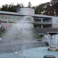 噴水があります