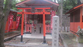 鴫野神社の傍で少し目立たない風情で佇んでいました