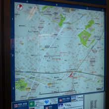 豪徳寺駅周辺案内地図