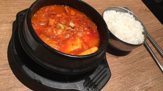 キムチスンドゥブ！