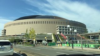 近くまで行くと迫力満点です