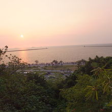 この階段から見る景色