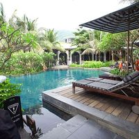 宿泊客用のプール。もう一つある