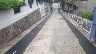 距離は短いですが、結構急な坂でした